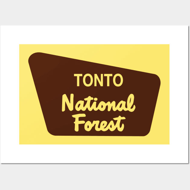 Tonto National Forest Wall Art by nylebuss